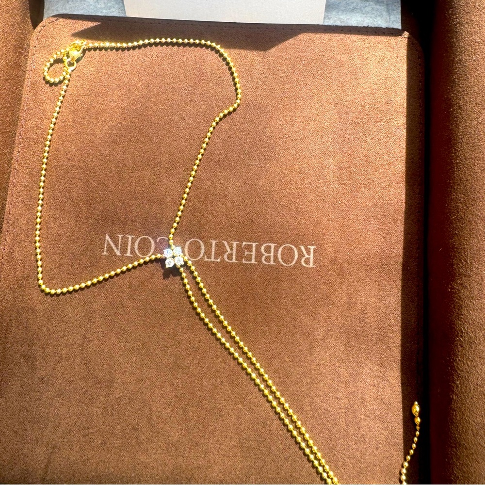 Roberto Coin 18k Lariat necklace